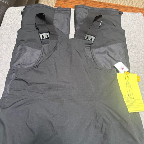 Kids' Sport Snow Bib with 3M Thinsulate Insulation - All in Motion Black Size XL - Picture 1 of 8